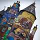 Thought to be the oldest castle in Scotland, Kelburn Castle, in Largs  has been gratified by Brazilian artists.